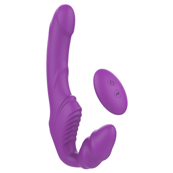 Arnés Vibrador Unleashed Purple 0