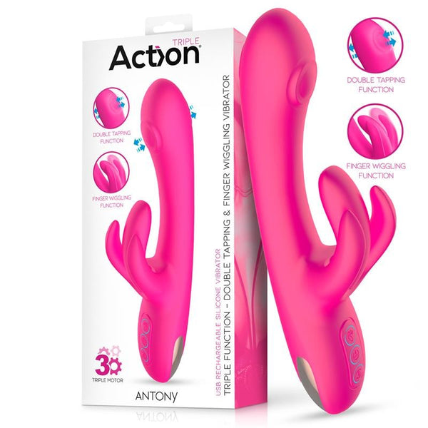 Antony con Double Tapping y Función Finger - Action - Vibradores