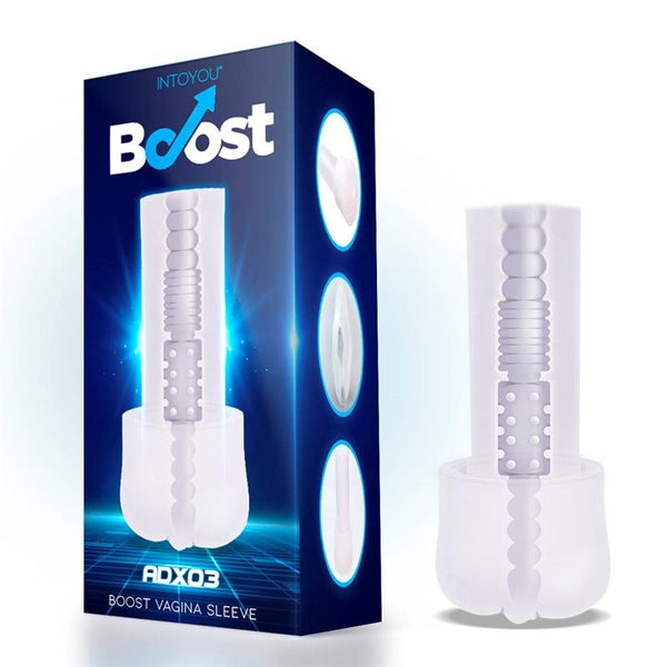 Funda Alargada Realista Vagina ADX03 - Boost Pumps - Bombas de succión