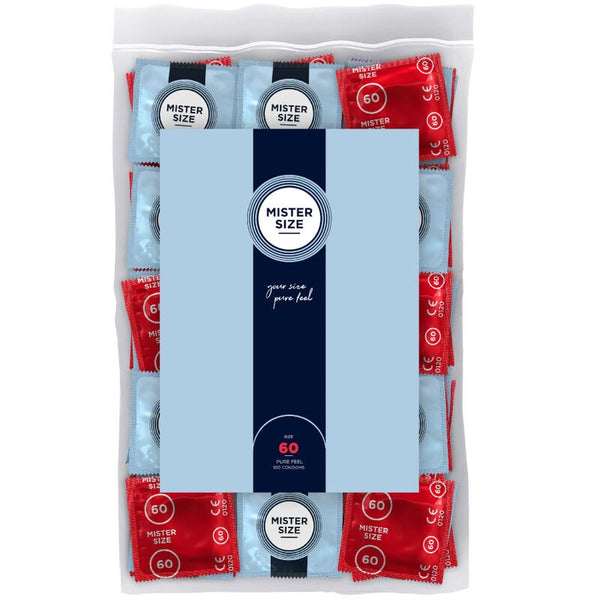 Mister Size Talla XL 60mm 100 uds - Mister Size - Comprar preservativos o condones