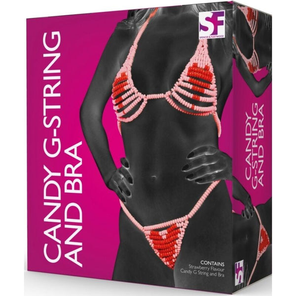 Sujetador y Tanga Comestible Caramelo - SpencerandFletwood - Tangas Comestibles Bragas y chuches