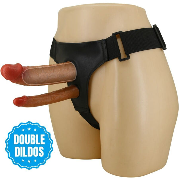 Arnés Hueco Doble Penetración - PrettyLove - Arneses con pene o dildo Strap-On