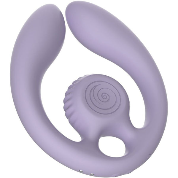 Gizi Duo Lila Vibrador Doble Para Parejas - Snail Vibe - Vibradores