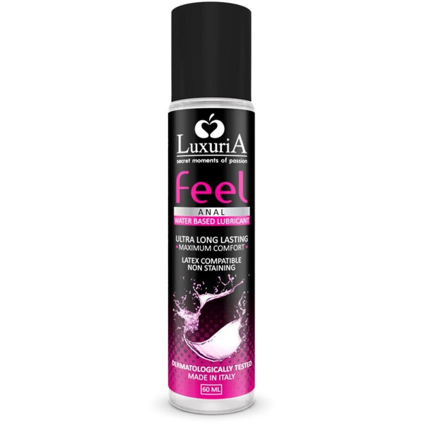 Lubricante feel anal 60 ml - Luxuria - Lubricantes sexuales