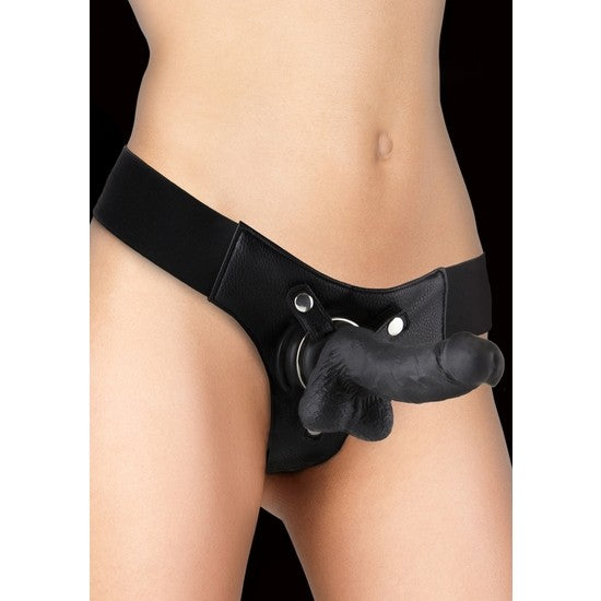 Arnés Con Pene Realista 18 cm - Shots - Arneses con pene o dildo Strap-On