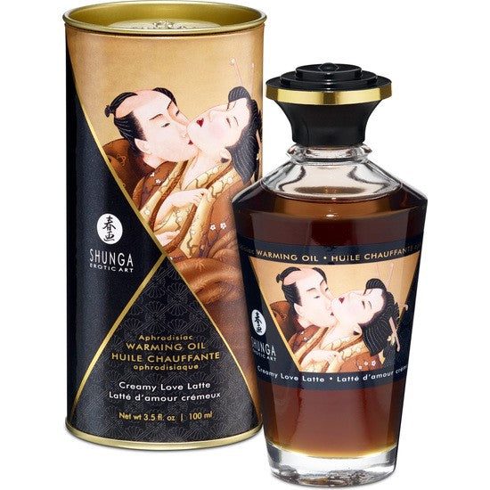Aceite afrodisíaco Love Latte - Shunga - Aceite para masajes eróticos