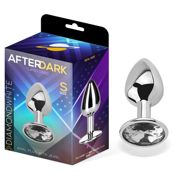 Plug Diamante Blanco S - AfterDark - Plugs anales