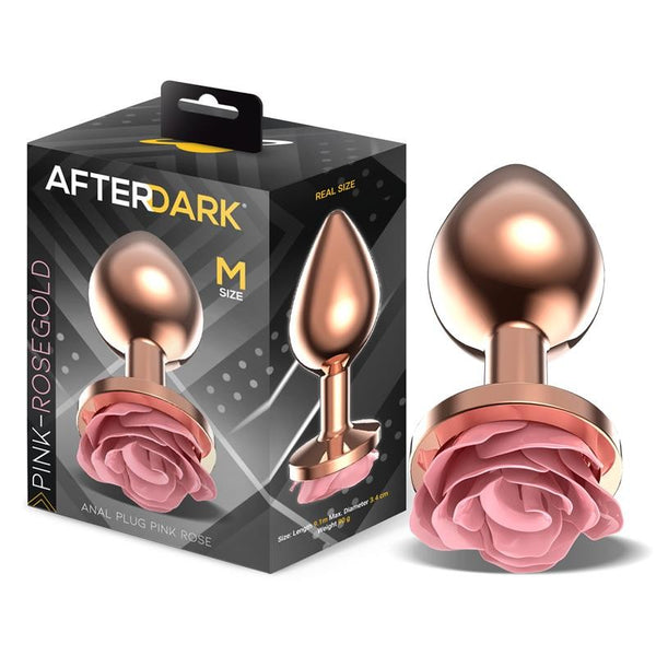 Plug de Metal total Pink Talla M - AfterDark - Plugs anales