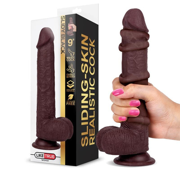 Dildo Marrón Realista 23 cm