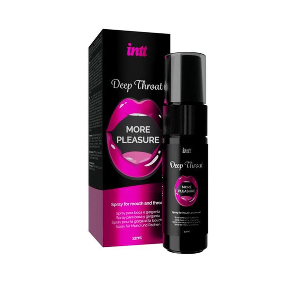 Spray para Sexo Oral Garganta Profunda 12 ml - Intt - Estimulantes sexuales