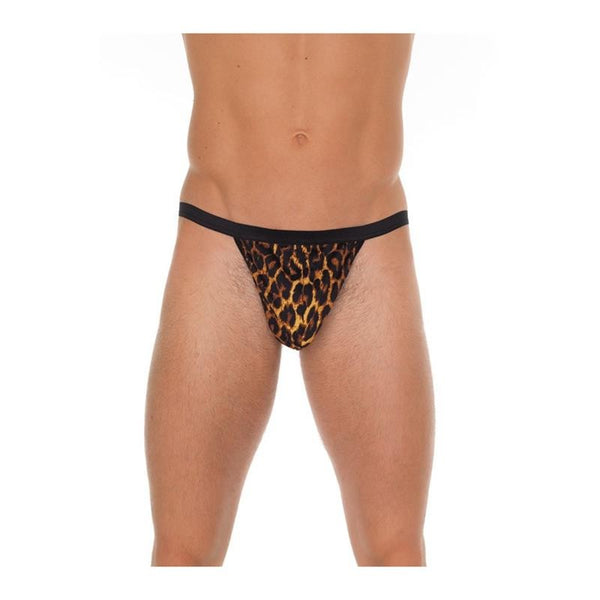 Tanga Leopardo Talla Única - Amorable - Lencería sexy para hombre