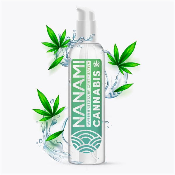 Lubricante base de agua Cannabis 150 ml - Nanami - Lubricantes sexuales
