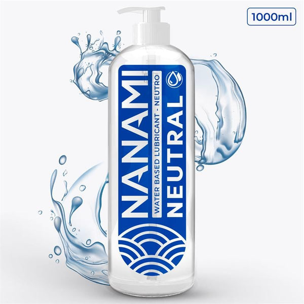 Lubricante Base Agua Neutro Nanami 1000 ml - Nanami - Lubricantes sexuales