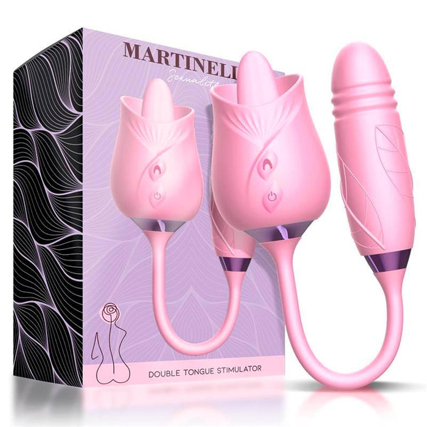 Lengua Estimuladora Clítoris + Huevo con Thrusting