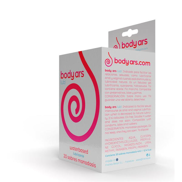 Sobres Lubricante 20 uds - BodyArs - Lubricantes sexuales
