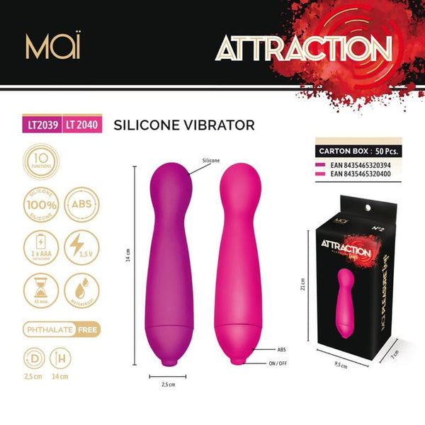Mai nº02 de 14 cm Rosa