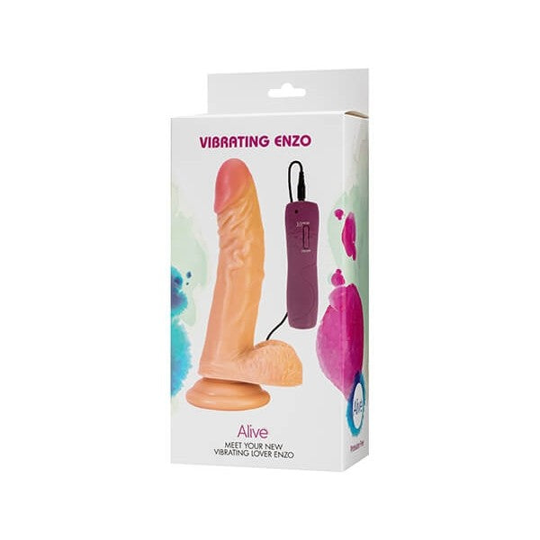 Vibrador Enzo 21 cm