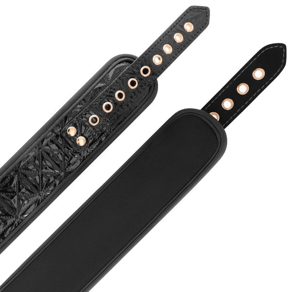 BegMe Collar negro de cadenas y pinzas pezones