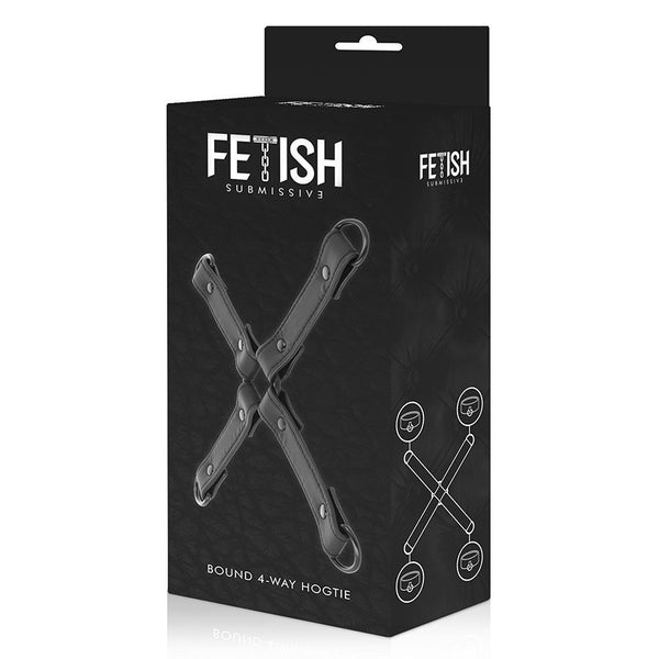 Unión esposas de cuero vegano - FetishSubmissive - Kits para BDSM