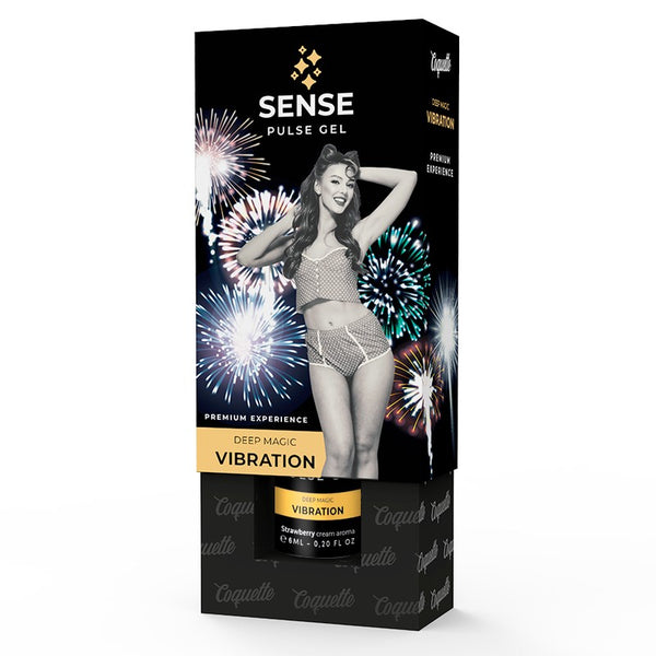 Vibrador Líquido Pulse Gel Fresa 6 ml