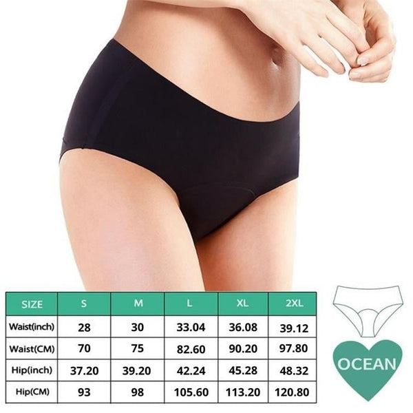Braguita Menstrual Ocean Heavy Talla M