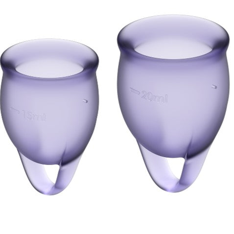 Copa Menstrual Feel Confident Lila - Satisfyer - Copas Menstruales