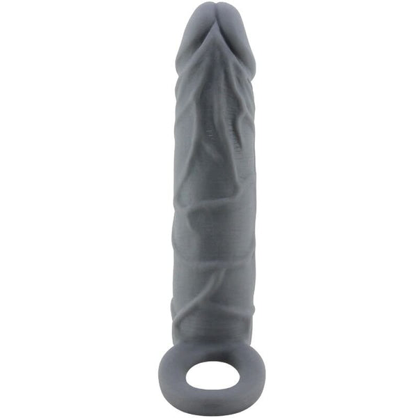 Funda Pene Realistic Skin Gris Oscuro - PrettyLove - Fundas para el pene