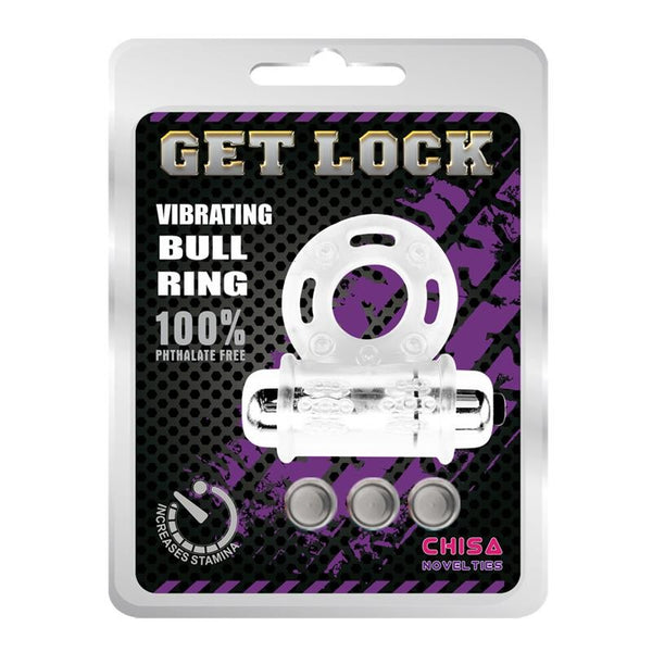 Anillo Vibrador para el Pene Bull Ring Transparente - Chisa - Anillo vibrador para el pene (con y sin vibración)