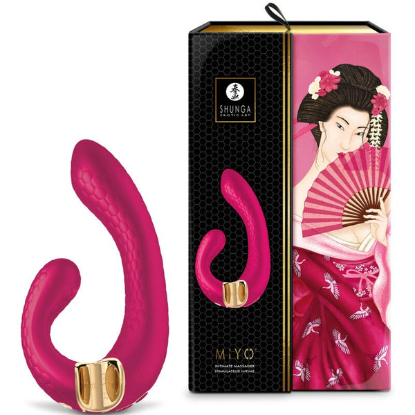 Masajeador Miyo Frambuesa - Shunga - Vibradores
