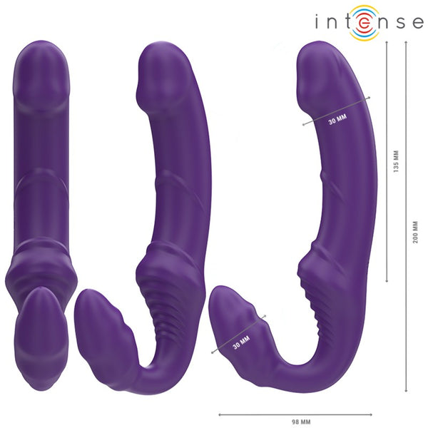 Arnes Strapless Vibrador doble Jill