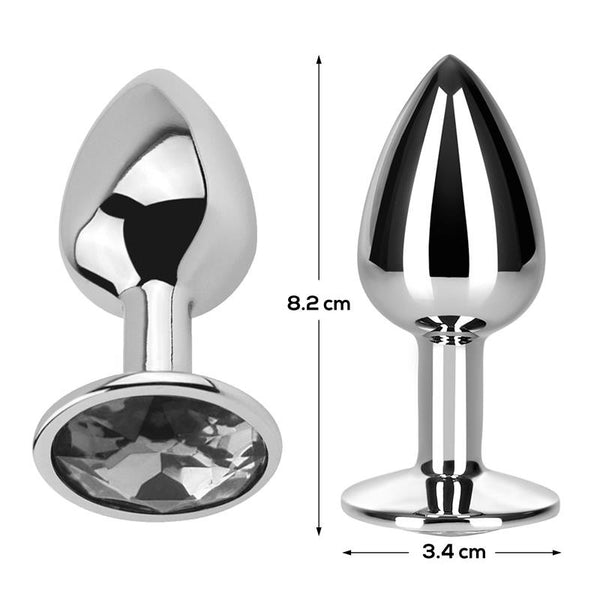 Plug Diamante blanco M