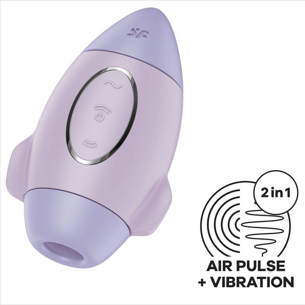 Estimulador Clítoris Mission Control Lila - Satisfyer - Vibradores