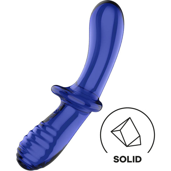 Dildo Cristal Double Azul - Satisfyer - Dildos o Consoladores