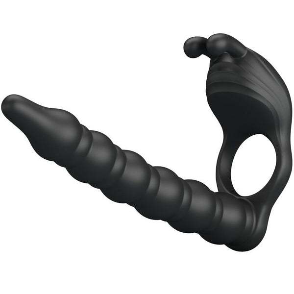 Blackney Anillo Pene Vibrador con Plug