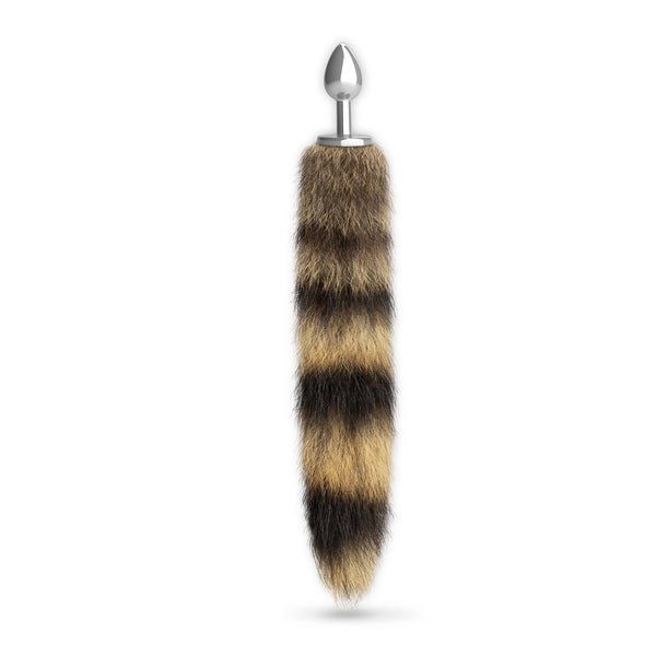 Plug Anal Cola Foxy Silver