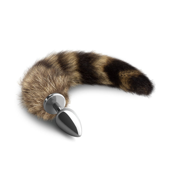 Plug Anal Cola Foxy Silver - Crushious - Plugs anales