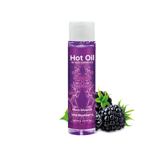 Aceite Efecto Calor Mora - Nuei - Aceite para masajes eróticos