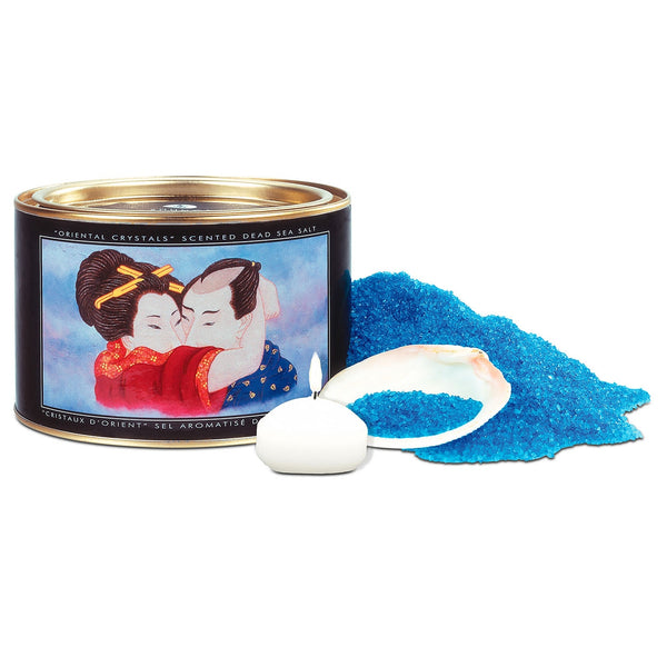 Shunga Sal de baño espumosa y aromatizada con agradable fragancia a Aphrodisia. Con propiedades curativas y regenerativas. Sales Baño Aphfrodisia