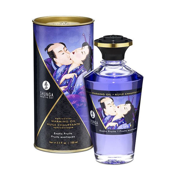 Aceite afrodisiaco Frutas Exóticas - Shunga - Aceite para masajes eróticos