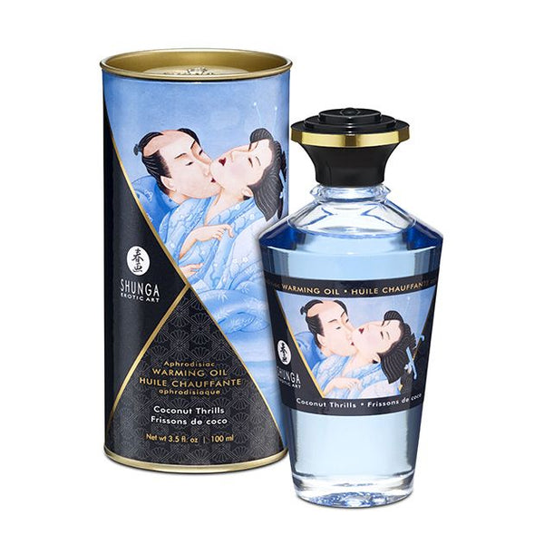 Aceite afrodisiaco Coco - Shunga - Aceite para masajes eróticos