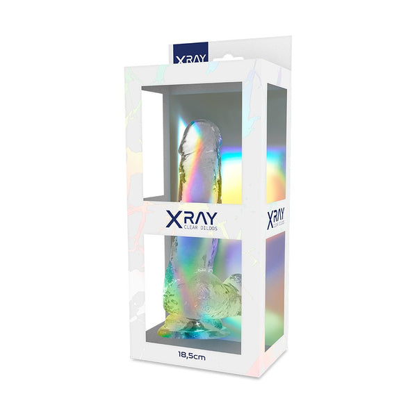 Dildo 007 Transparente 18.5 cm