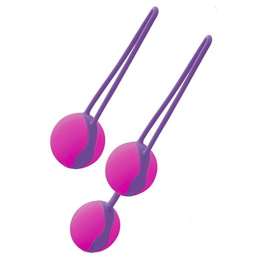 Set Bolas Purple/Fuchsia - Liebe - Bolas Chinas
