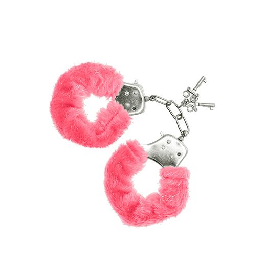 Esposas de peluche Rosas - S Pleasures - Esposas para BDSM