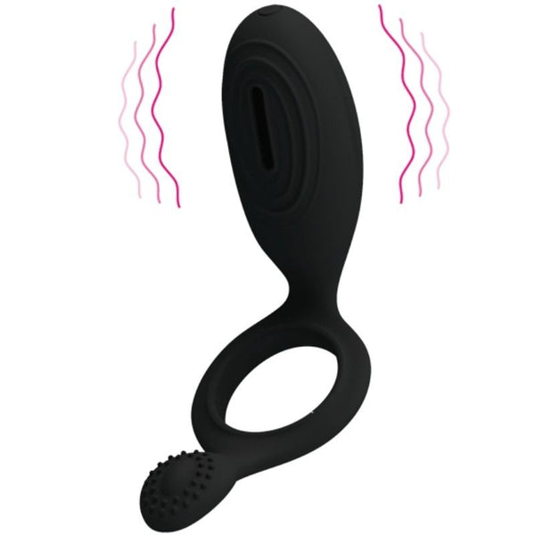 Anillo vibrador Ethel - PrettyLove - Anillo vibrador para el pene (con y sin vibración)