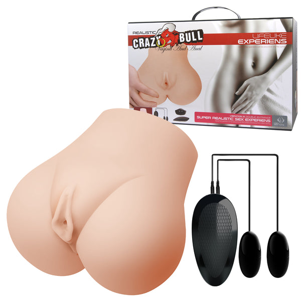 Vagina y ano con vibracion - Crazy Bull - Masturbadores masculinos
