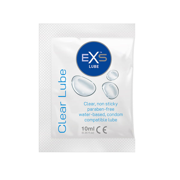 EXS Lubricante neutro sin añadidos, respetuoso con la piel, perfecto para relaciones vaginales. Previene infecciones. Clear Lube Neutro