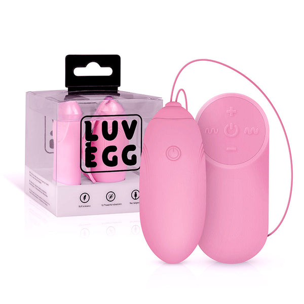 Huevo Vibrador Control Remoto USB Rosa 0