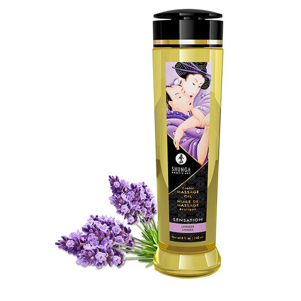 Aceite Masaje Sensation - Shunga - Aceite para masajes eróticos
