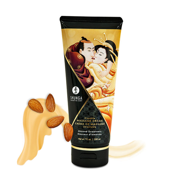 Crema masaje Almendra - Shunga - Cremas y geles de masaje