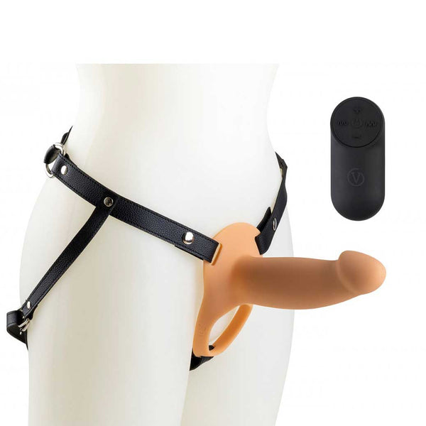 Arnés Hueco Vibrador H4 Talla L - Virgite - Arneses con pene o dildo Strap-On